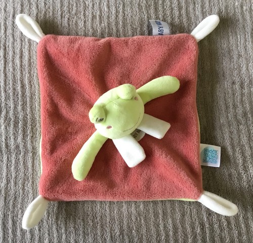 Doudou grenouille verte les - verte,