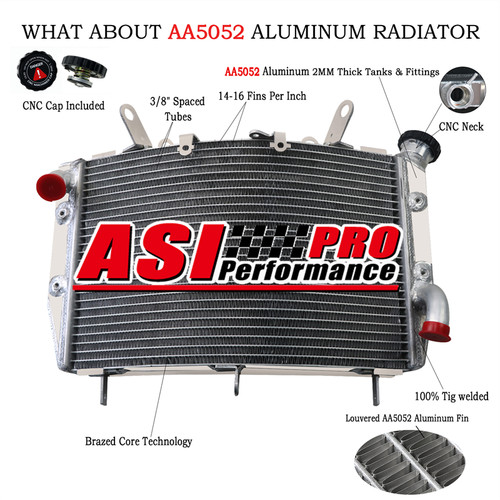 Upgraded aluminium radiateur - upgraded,