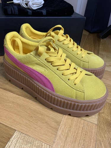 Fenty puma daim jaune rose - fenty,