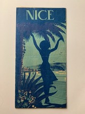 ANCIEN DEPLIANT TOURISTIQUE 1959 NICE