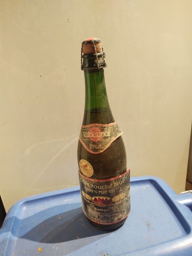 Bouteille cidre val - de, rance