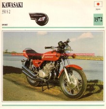 KAWASAKI S2 350 350S2 1972 