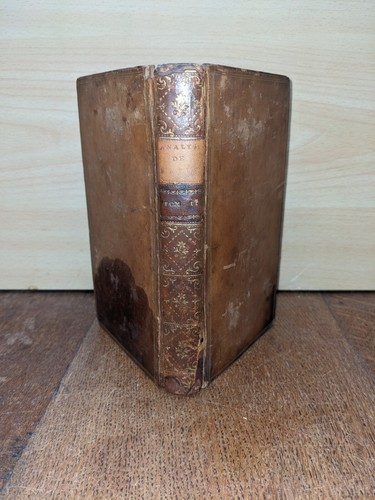 Livre ancien analyse - livre, ancien-