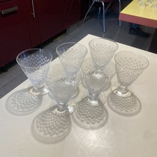 SEVRES,SERIE DE 6 VERRES ART