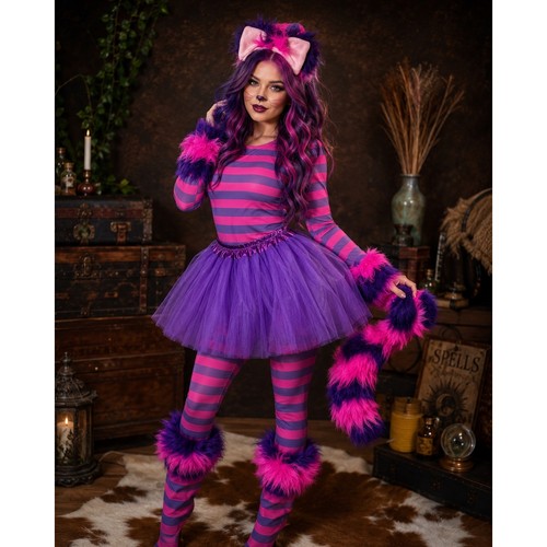 Cheshire cat costume complete - cat,