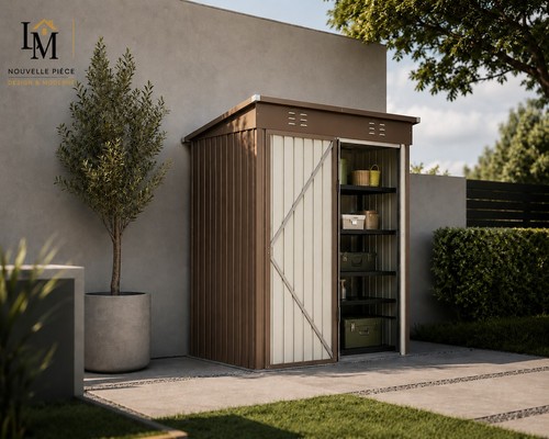 Abri jardin métal - abri, de