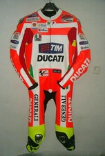 Homme cuir moto Ducati