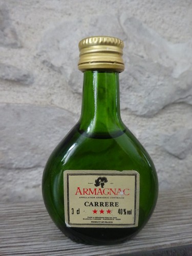 Mignonnette bouteille armagnac - mignonnette,