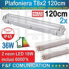 Plafonnier Étanche LED 120 CM