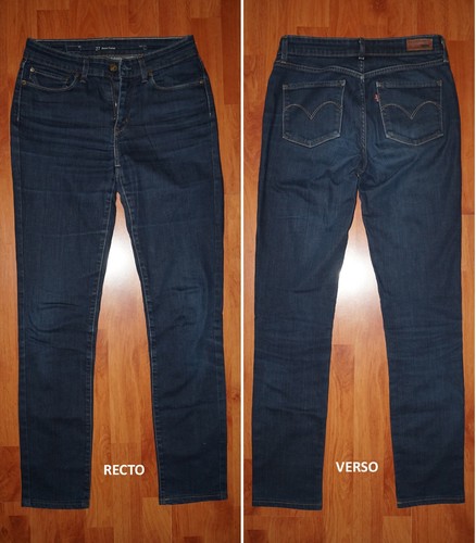 Jeans femme levis 470 demi - jeans,