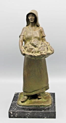 Ancien bronze carvin louis - -,