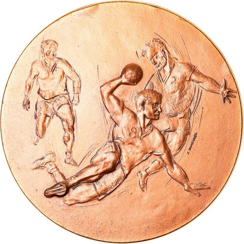 France médaille hand ball - france,, médaille,