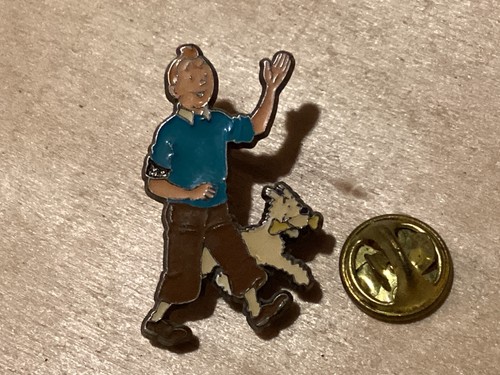 Pins tintin milou - et, signé