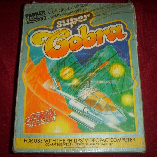 Rare super cobra videopac - rare,