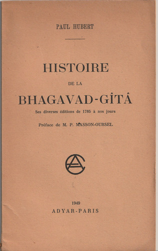 Histoire bhagavad gita - la, bhagavad-gita