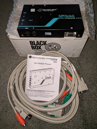 Black box servswitch - black,