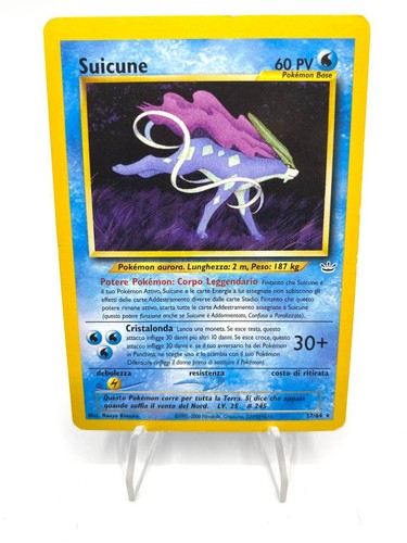 Carte pokémon suicune 64 - pokémon, 27/64