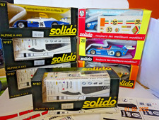 Alpine Le Mans - Années 1958 à 1978 - 7 x Versions différentes - Avec boîtes