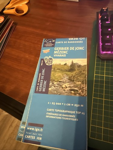 Carte ign randonnée 2836 - randonnée,