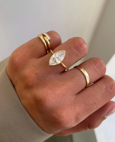 Bague fiançailles - bague, de