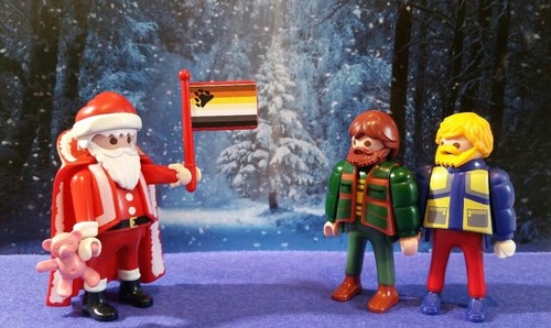 Playmo bear père noël - playmo,