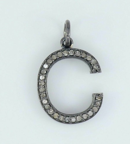 Initial pendentif diamant - initial,