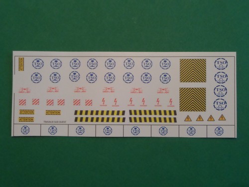 Kit decor train ho - kit.decor.,
