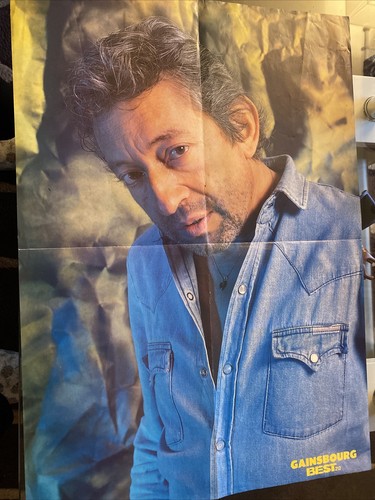 Poster serge gainsbourg - serge, gainsbourg,