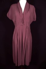 Robe En Crêpe De Rayonne