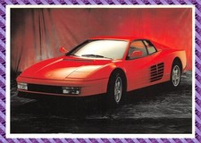 Carte postale - Ferrari - Testa rose
