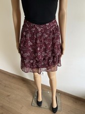 Jupe bordeaux à volants Naf Naf taille 38 jamais portée 