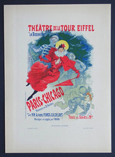 Jules CHERET Lithographie 1895