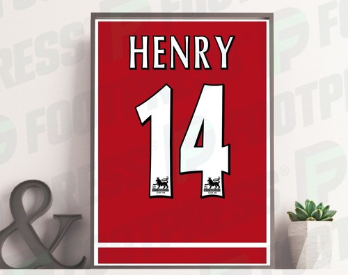 Affiche thierry henry arsenal - henry,