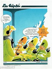 PUBLICITE ADVERTISING 115  1997  LES TRIPLES par NICOLE LAMBERT