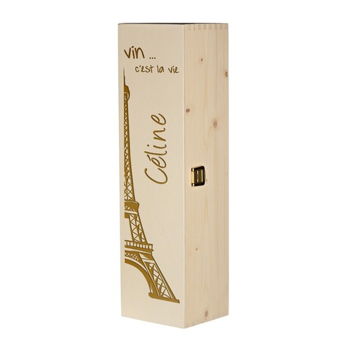 Boîte vin bois - à,
