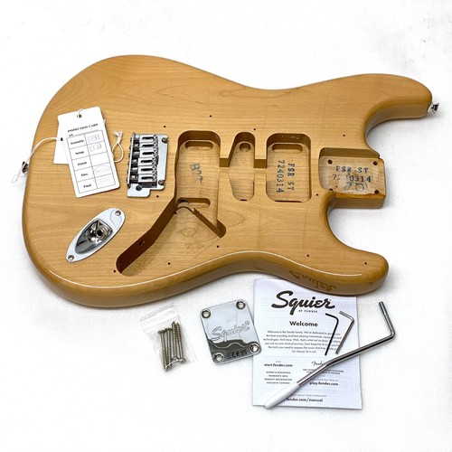 Real fender squier strat - real, maple