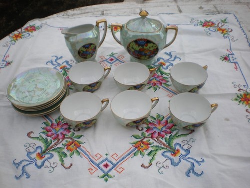 Service café porcelaine - a,