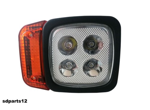 Feu avant led - droit, avec