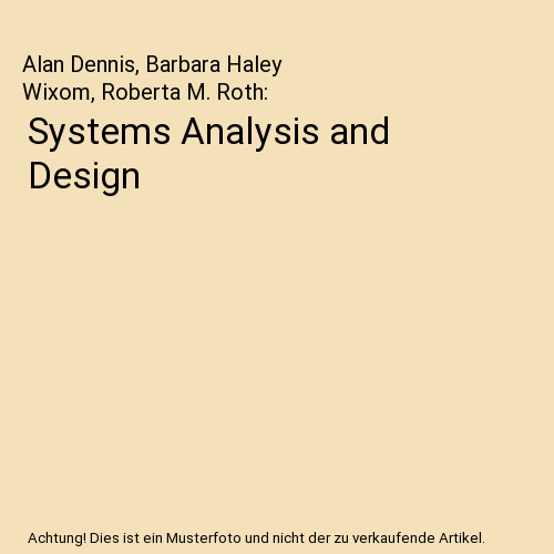 Systems analysis and design - systems,