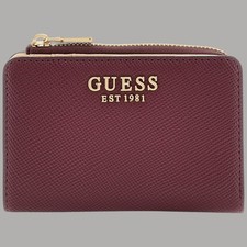 Guess Porte-Cartes Rouge Vin