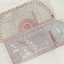 1 pièce règle d'artillerie