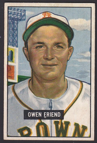 1951 bowman 101 owen red - 1951, #101