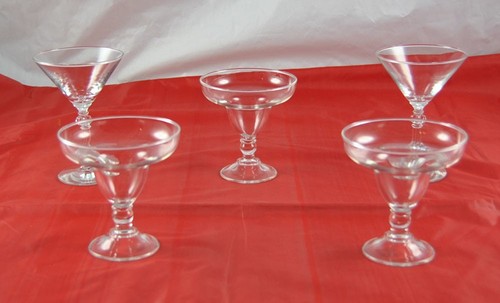 Lot clear glass 6 - of,