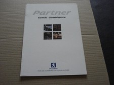catalogue/brochure  peugeot    partner combi-combispace   -  5/1999