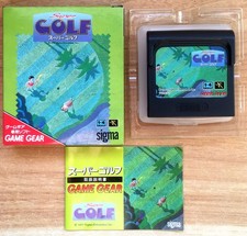 SUPER GOLF COMPLET BOÎTE NOTICE SEGA GAME GEAR NTSC JAP CIB OVP - Très Bon état