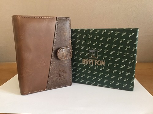 Portefeuille cuir brun neuf - portefeuille,