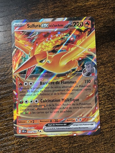 Carte pokémon sulfura de - carte,