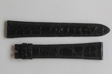 AUDEMARS PIGUET Bracelet montre croco noir 20 mm (61535)