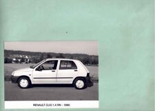 Photo de presse original press photo Renault Clio 1.4 RN 1990