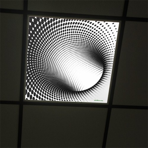 Plafond décoratif diffusant